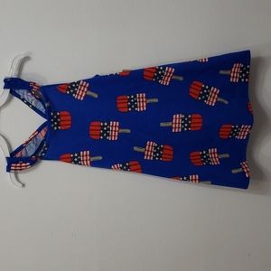 Tanktop popcicle american flag dress #6